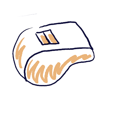 whistle illustration